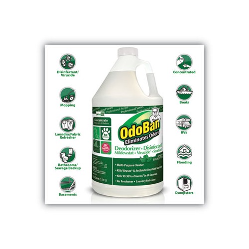 Odoban Concentrated Odor Eliminator and Disinfectant  ODO911062G4EA