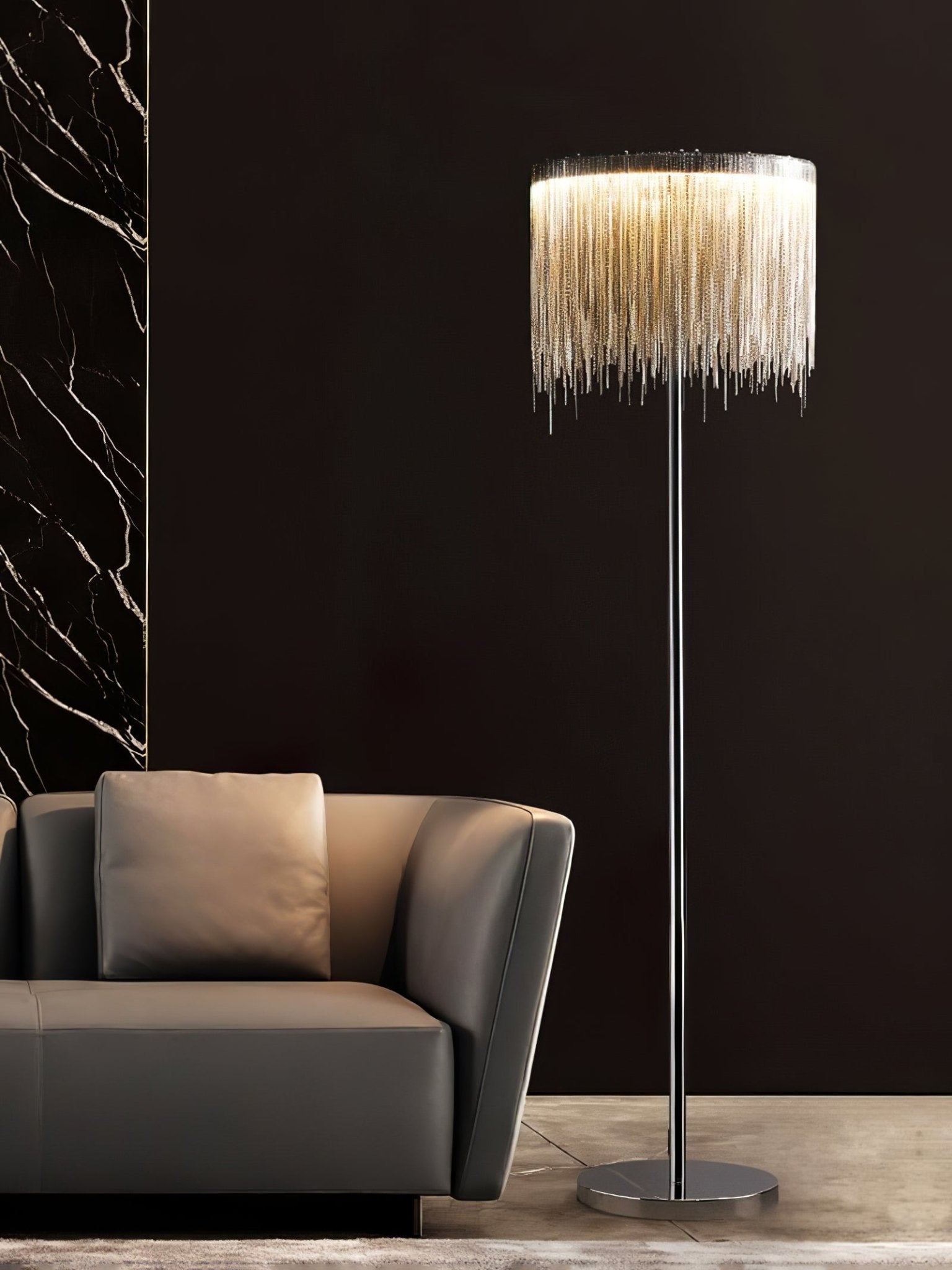 Cadena Tassel Floor Lamp