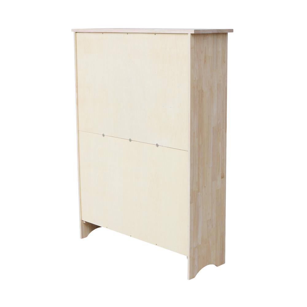 International Concepts 51 in. H Solid Wood Pantry in Unfinished Wood CU-167