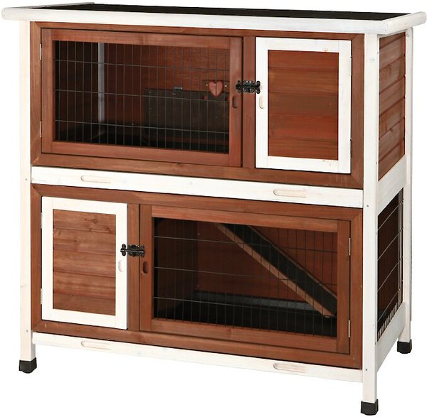 TRIXIE Natura 2-Story Rabbit Hutch