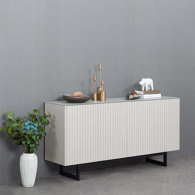 AKARI Sideboard Buffet 160cm - Light Grey