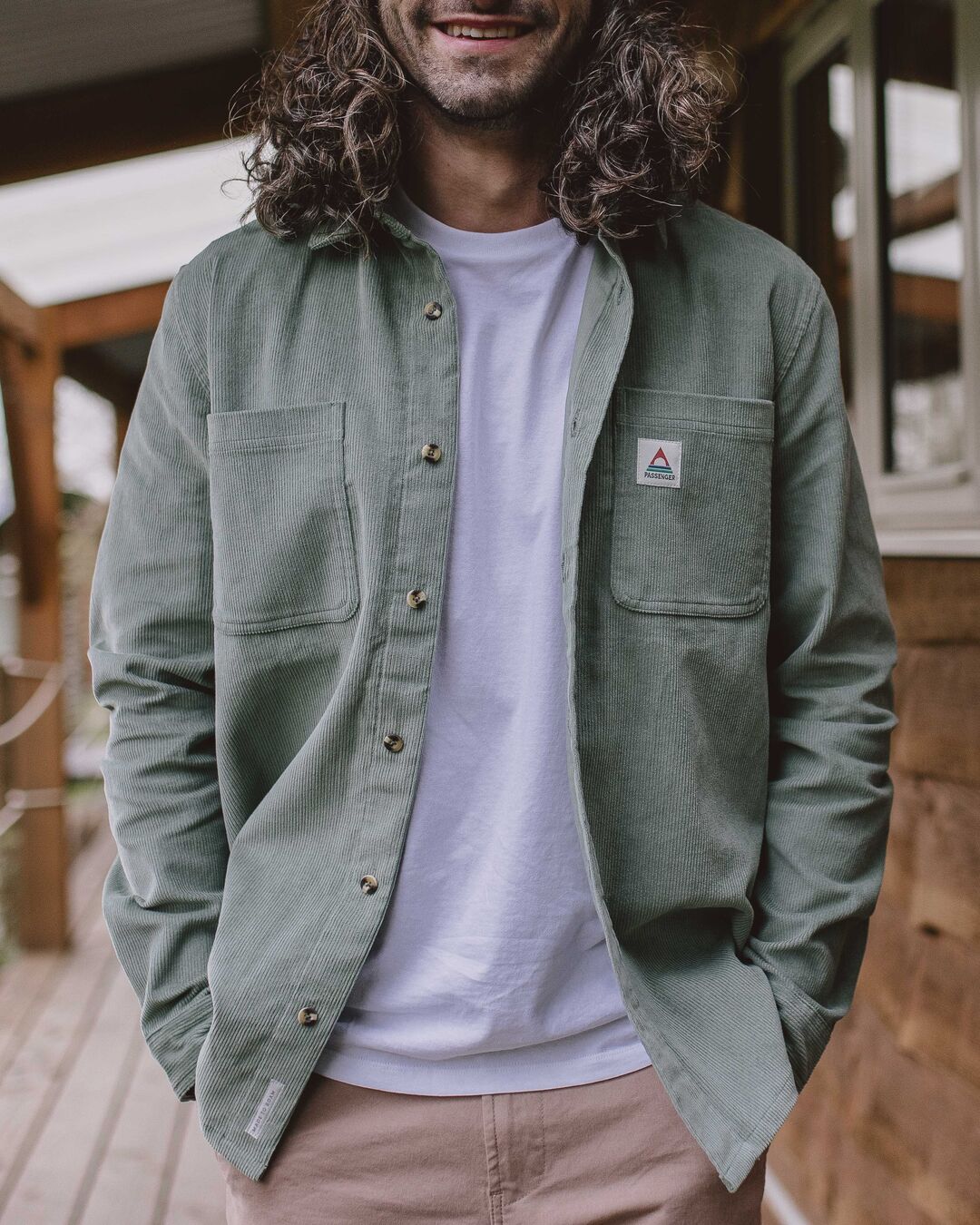 Backcountry Cord Shirt - Pistachio