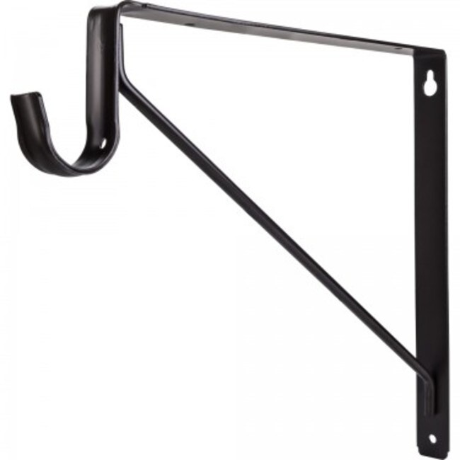 Hardware Resources Closet Rod and Shelf Support Bracket for 1 5/16