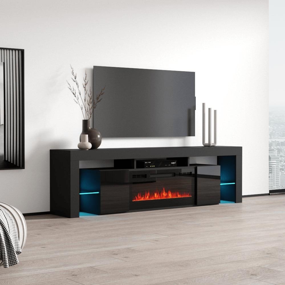 Soleo BL EF Electric Fireplace 79\