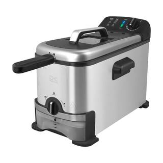 KALORIK 3.2 qt. Stainless Steel Filtration Deep Fryer FT 43721 BK