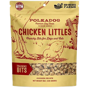 Polka Dog Chicken Littles Training Dog Treats 8oz