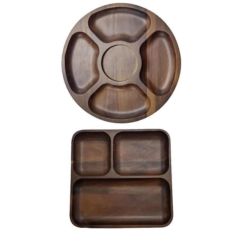 BergHOFF 2-pc. Acacia Wood Tray Set