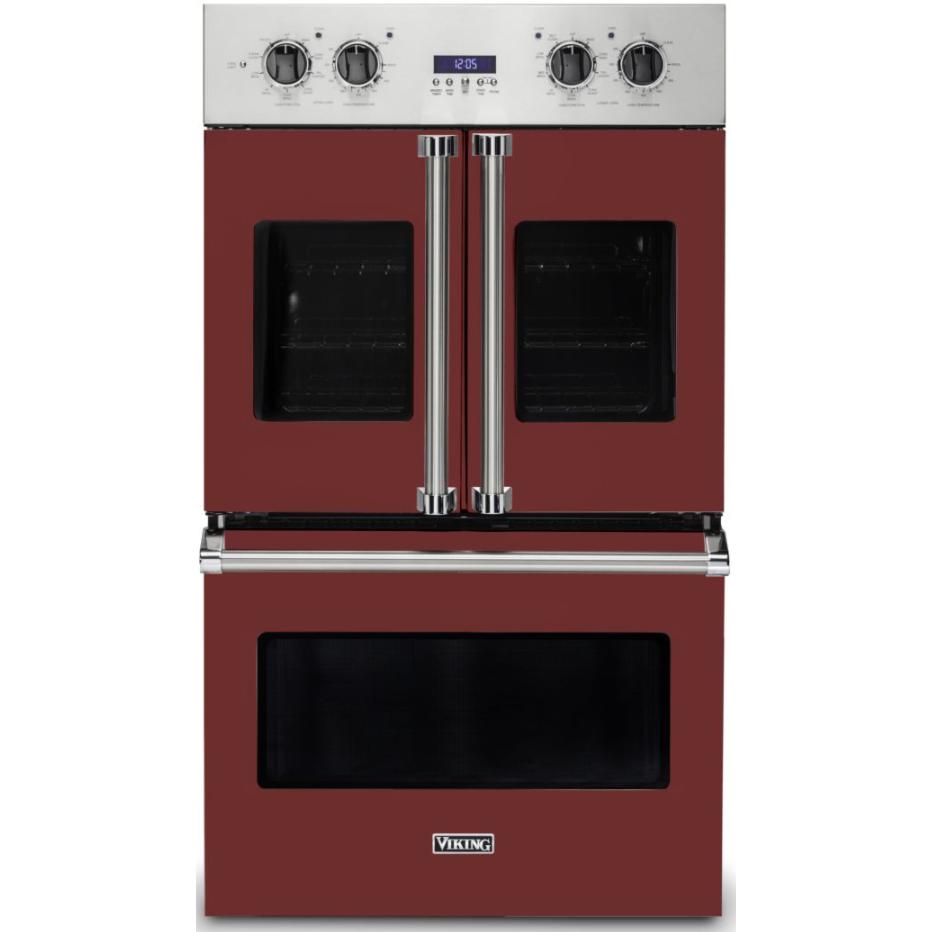 Viking 30-inch, 9.4 cu.ft. Built-in Double Wall Oven with Vari-Speed Dual Flow Convection System VDOF7301RE