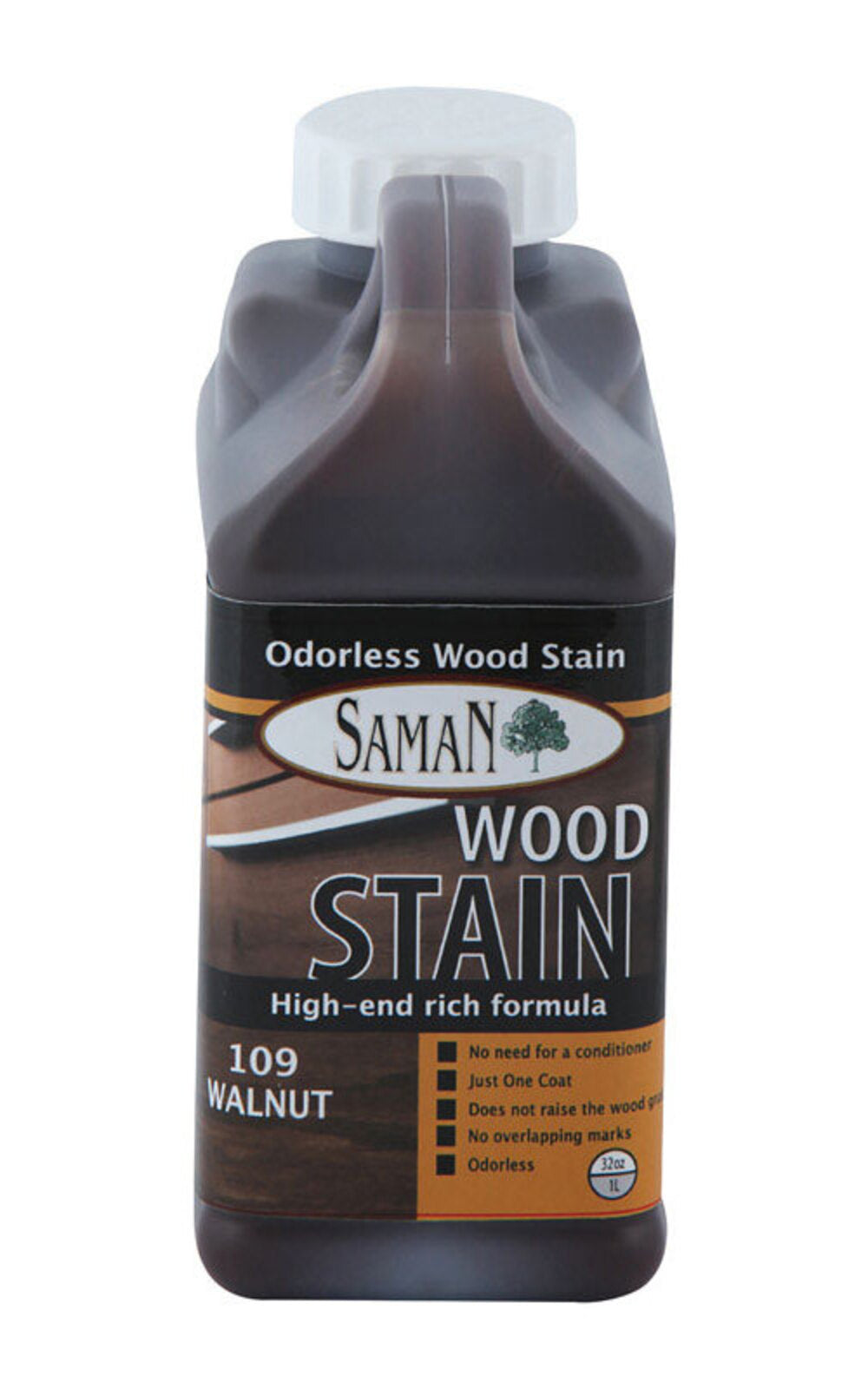 SAMAN WD STAIN WLNT 32OZ