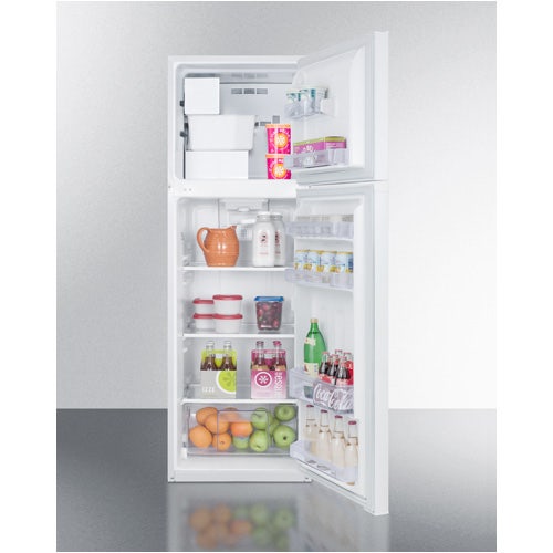 Summit Appliance FF946WIM Frost-Free Refrigerator-Freezer With Installed Icemaker For Smaller Kitchens