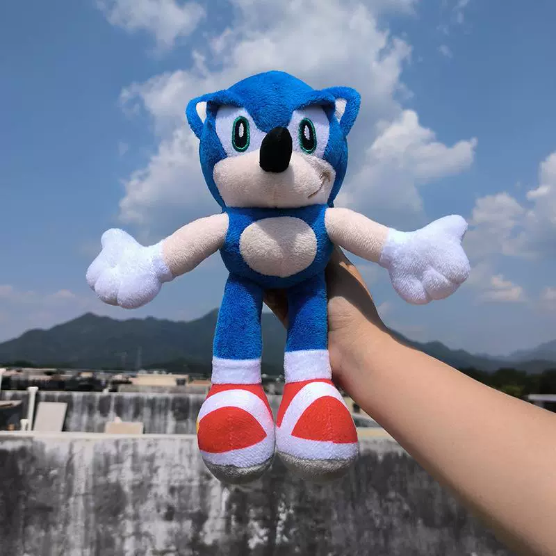 New stock Sonic plush toy supersonic mouse hedgehog doll foreign trade same doll toy