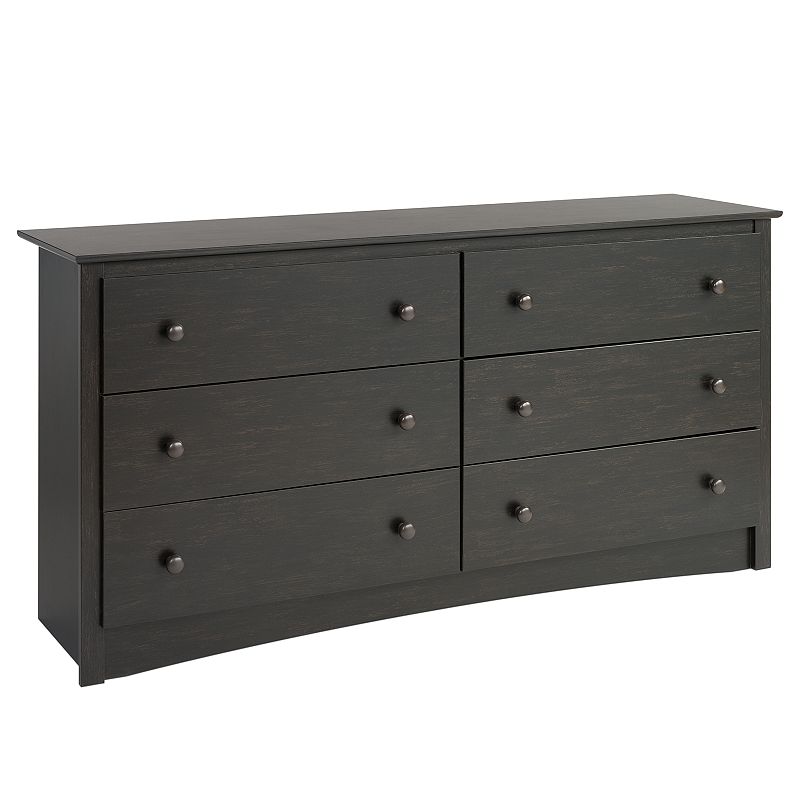 🔥(Last Day Sale 70% OFF) 💥CLEARANCE SALE💥Prepac 6-Drawer Long Dresser