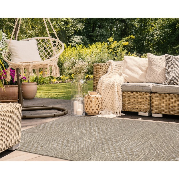 Liora Manne Orly Geometric Indoor outdoor Rug