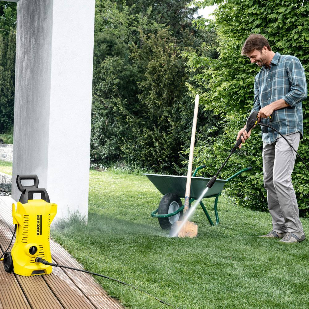 Karcher 1700 PSI 145 GPM K 2 Power Control Cold Water Electric Pressure Washer Plus Vario and DirtBlaster Spray Wands