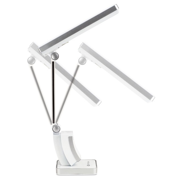 13w Hd Slimline Desk Lamp White includes Cfl Light Bulb Ottlite