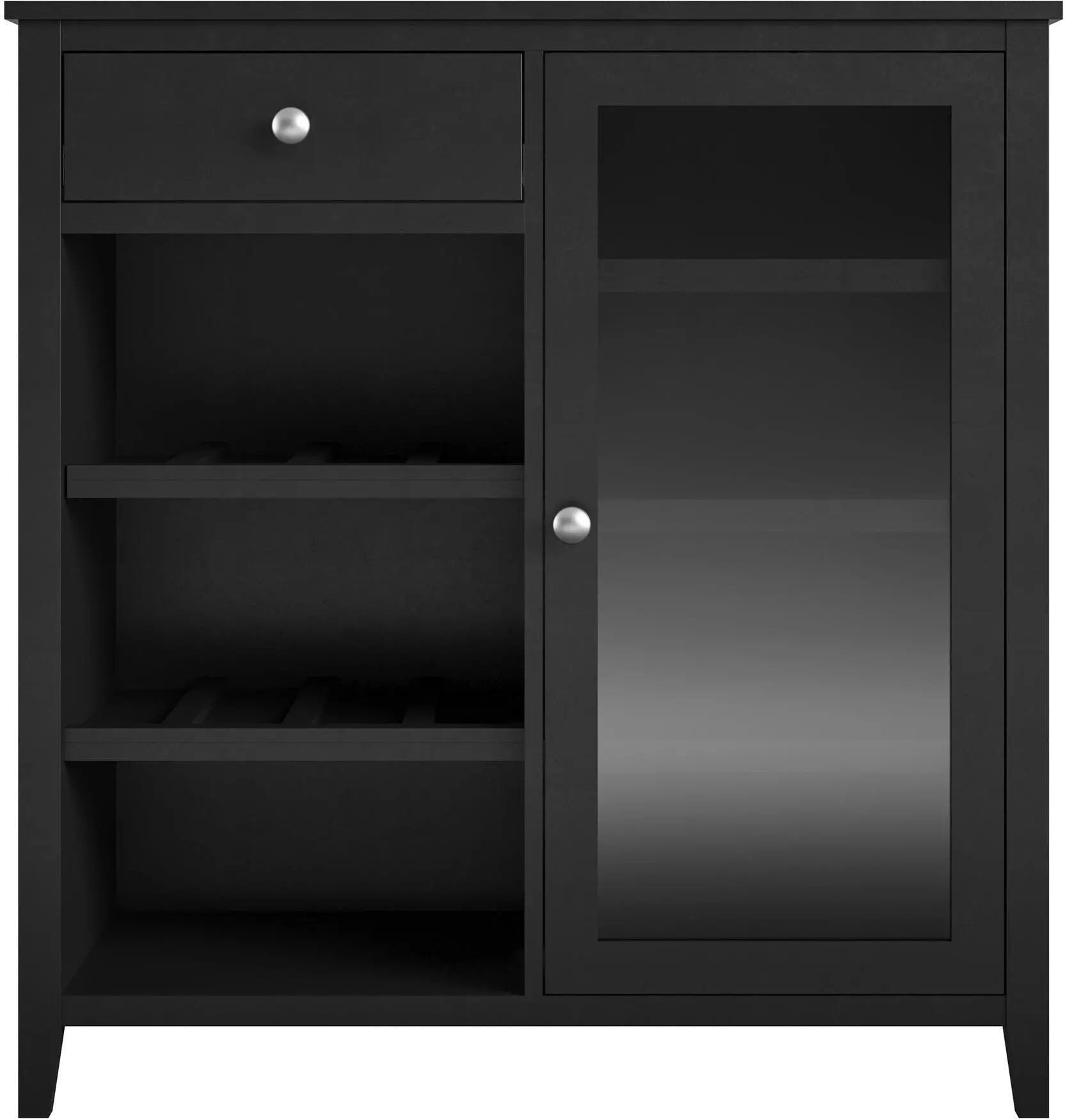 Tuxedo Black Bar Cabinet