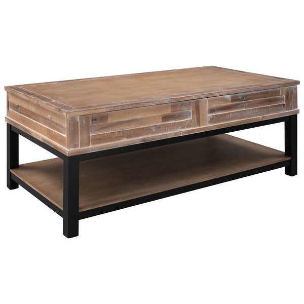 Lift Top Coffee Table with Inner Storage Space