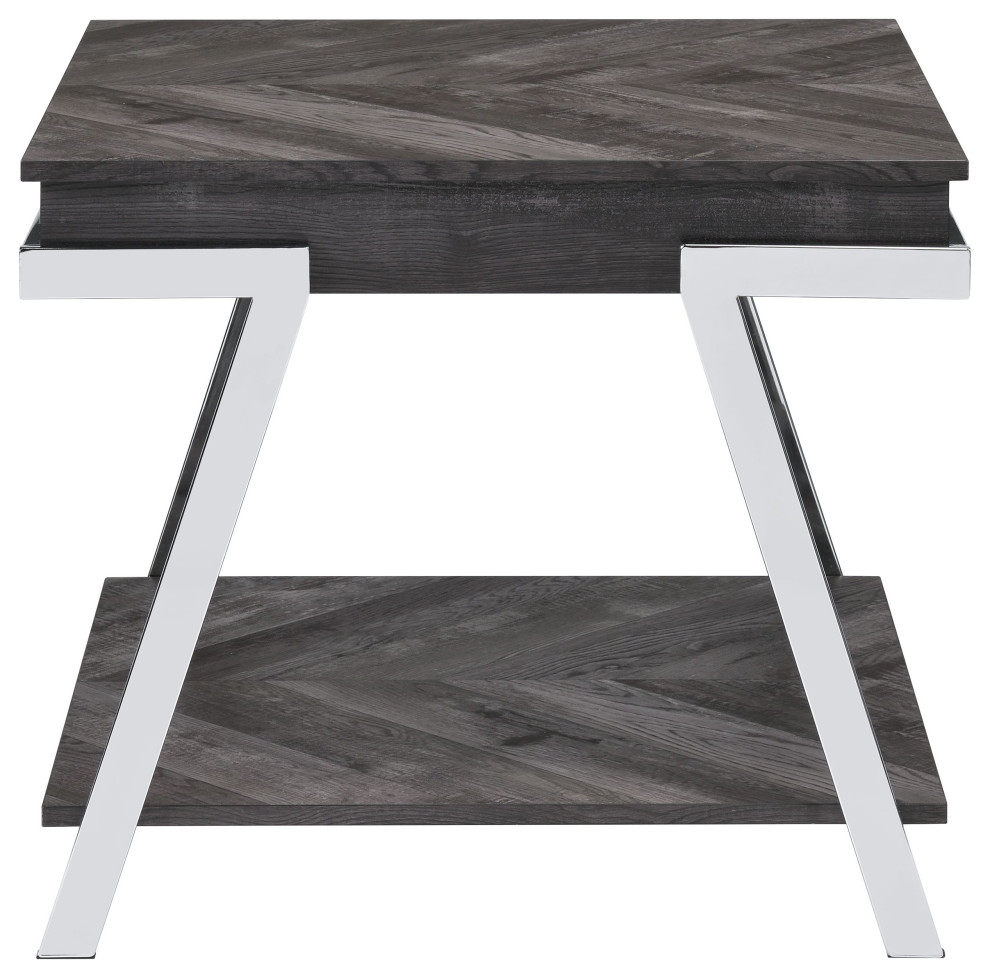 Roma End Table   Contemporary   Side Tables And End Tables   by HedgeApple  Houzz