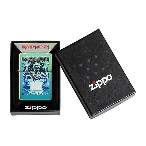 Zippo Iron Maiden High Polished Teal Lighter