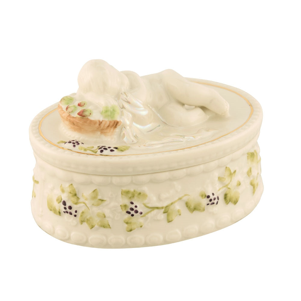 Belleek Classic Masterpiece - Cherub Box