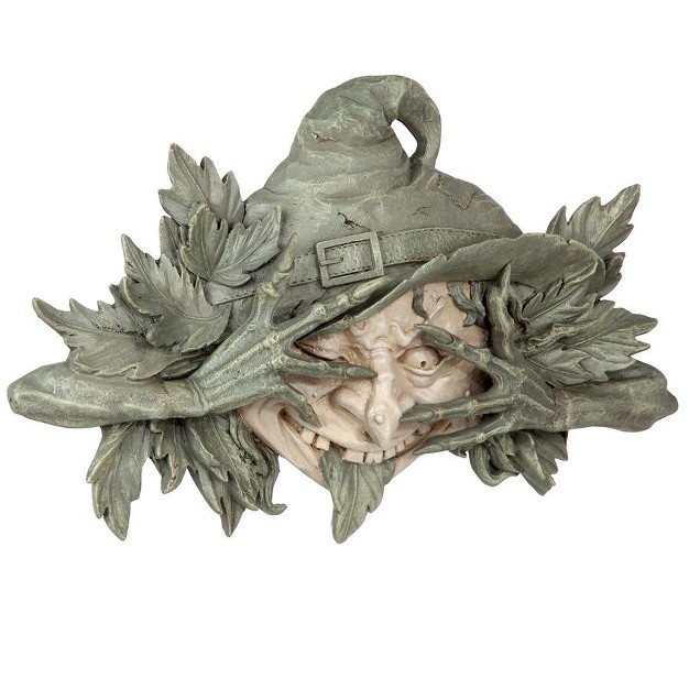 Design Toscano The Poison Ivy Forest Witch Greenman Wall Sculpture