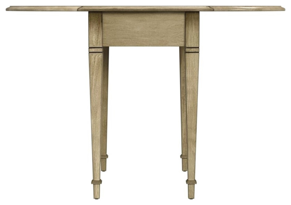 Home Square Glenview Pembroke Side Table in Beige   Set of 2   Farmhouse   Side Tables And End Tables   by Homesquare  Houzz