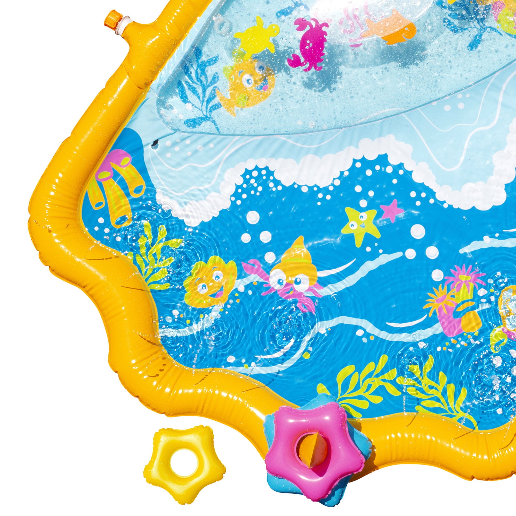 Banzai Jr. Tidepool Discovery Sprinkling Mat, 18 Months & Up