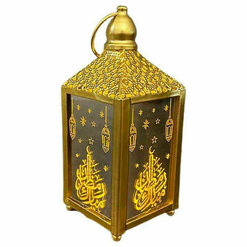 Ramadan Lanterns Lamp Eid Mubarak Decor Led Lights For Home Muslim Islam Festival Party Supplies Kareem Decoration