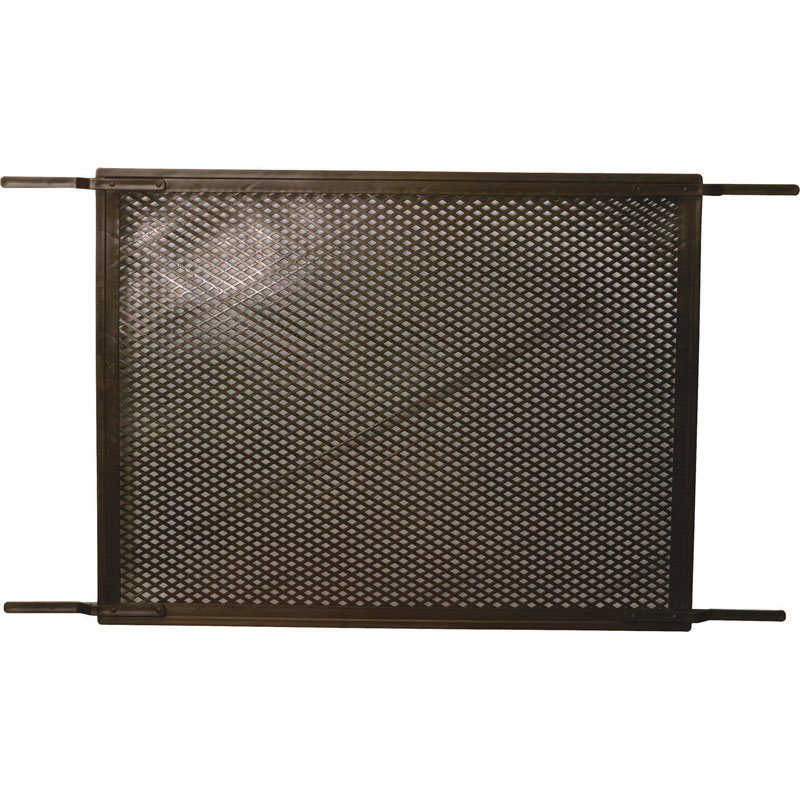 Prime-Line Bronze Plastic Screen Door Grille 1 pc