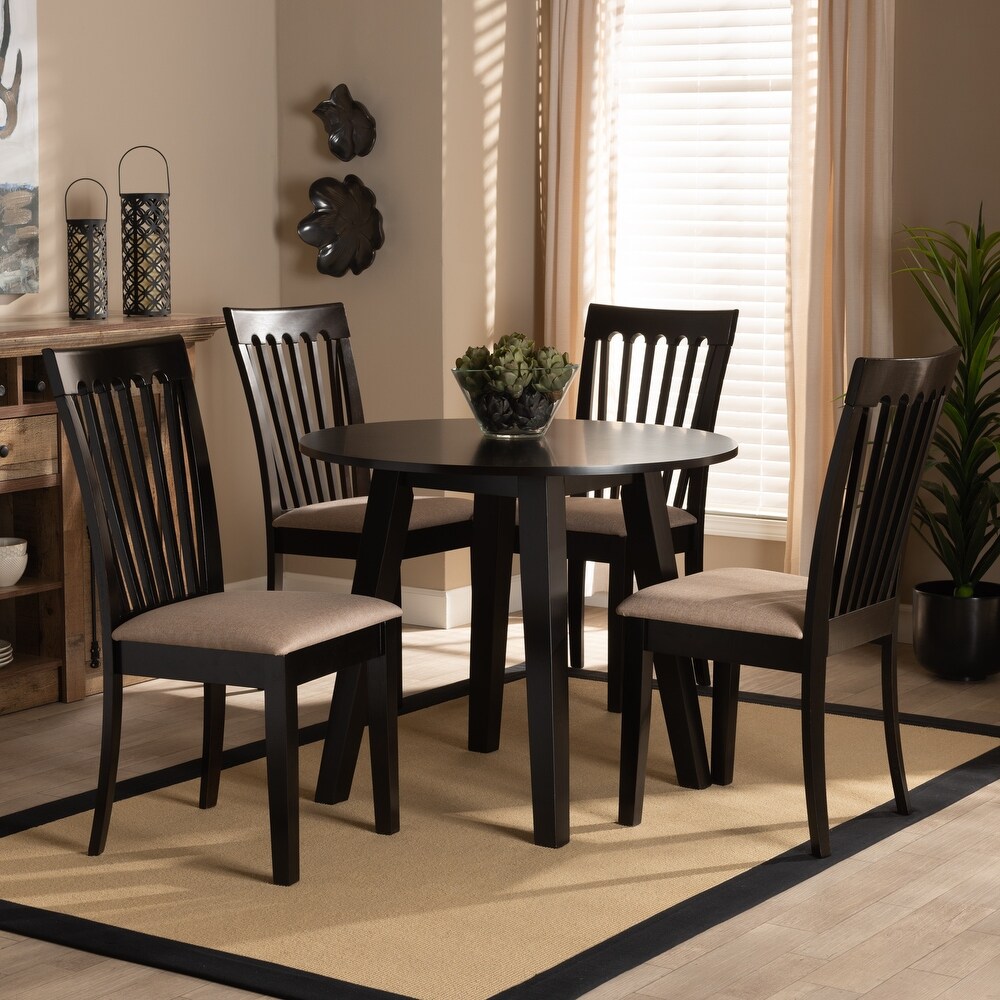 Maisie Modern and Contemporary 5 Piece Dining Set