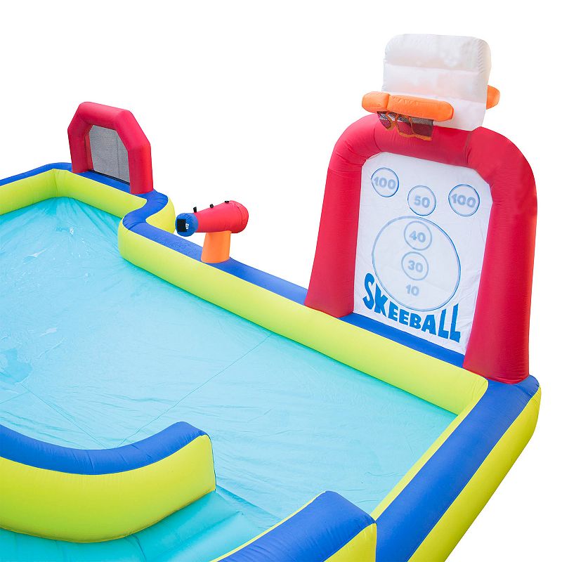 Banzai Inflatable Arcade Splash Water Park