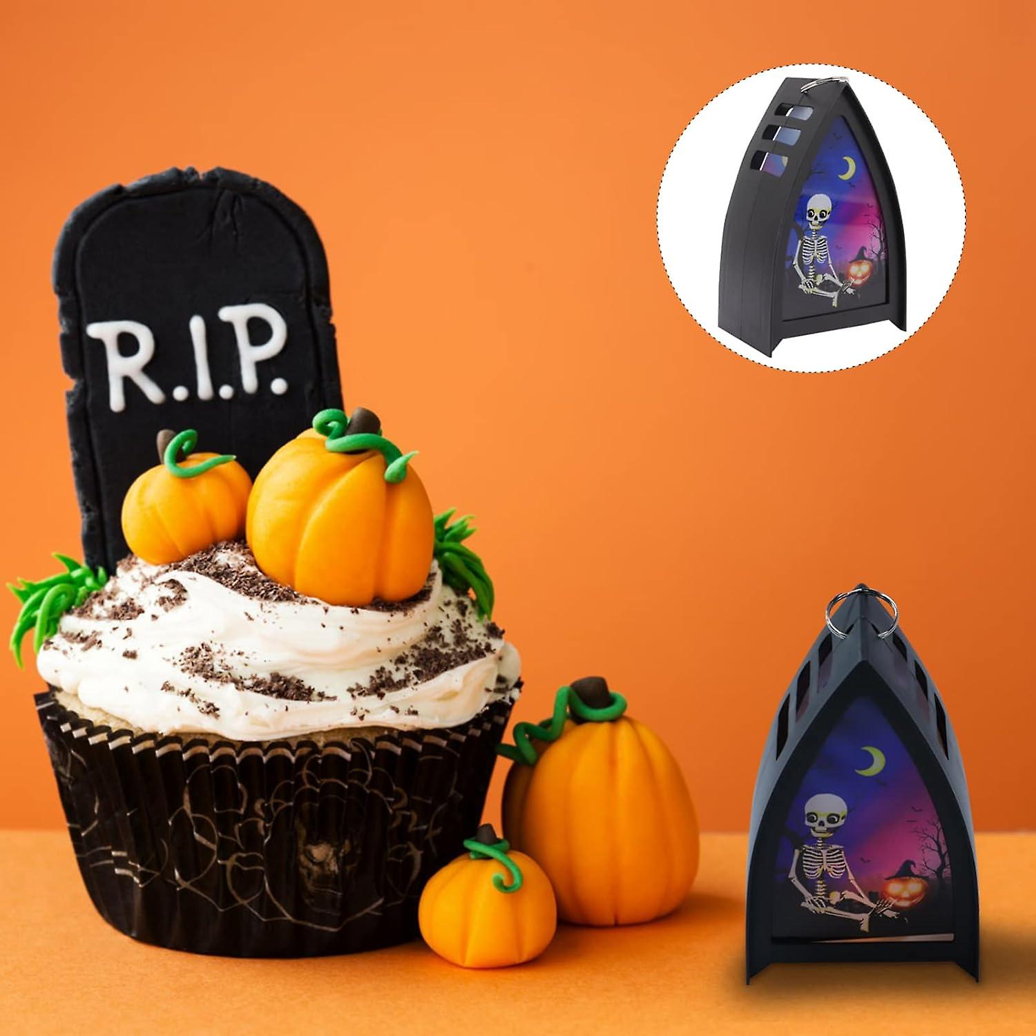 Halloween Party Lamp Decoration: Halloween Desktop Ornament For Party Favor Accessory