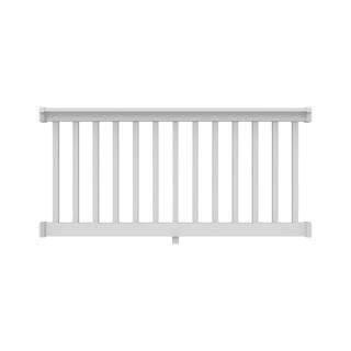 Veranda T-Rail 6 ft. x 36 in. (Actual Size: 67-34 L x 33-14 in. H) Vinyl Railing Level Kit 73045782