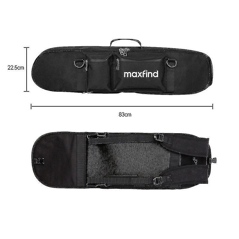 Maxfind Portable Carry Skateboard Bag Outdoor Sport Shoulder Backpack Double Rocker Bags Free Shipping