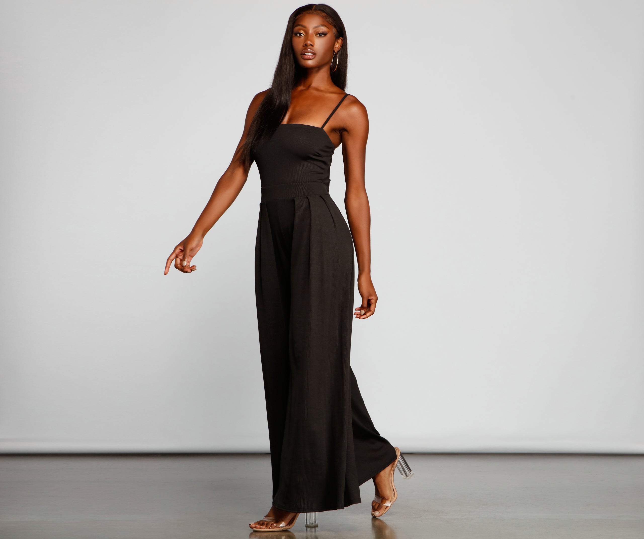 So Sleek Trendy Sleeveless Jumpsuit