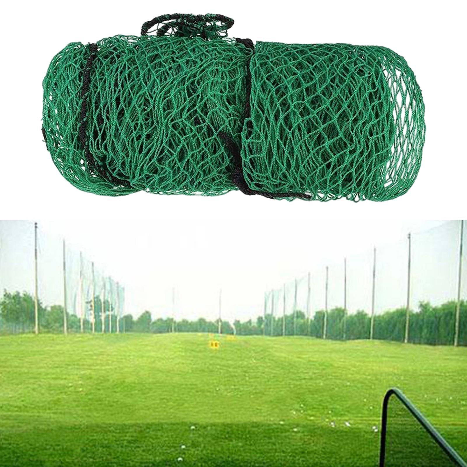 Golf Practice Barrier Border Net Golf Ball Hitting Netting for Backyard， Green ，