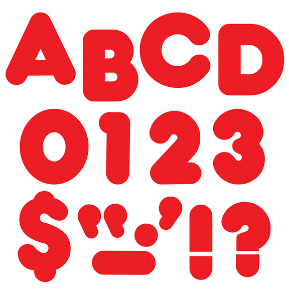Trend Enterprises T 457 Ready Letters 4 Inch Casua...