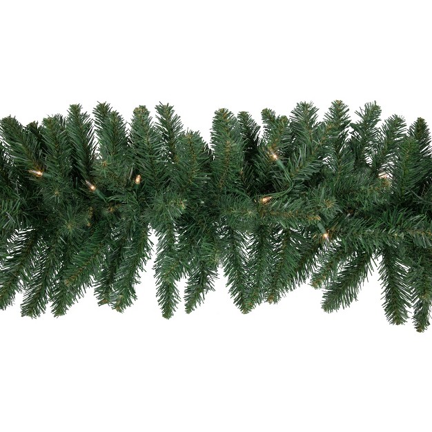 Pre lit Buffalo Fir Artificial Christmas Garland Clear Lights