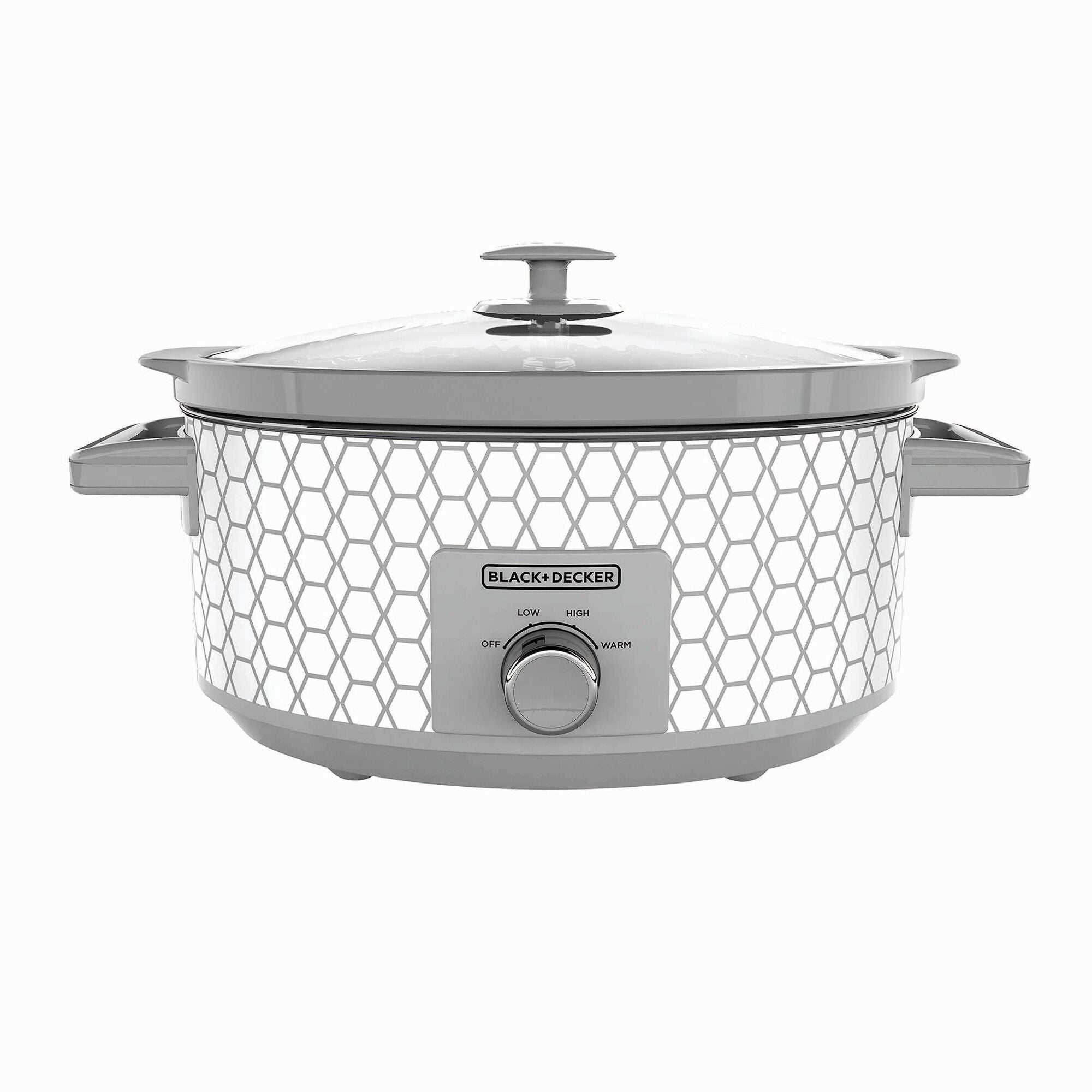 7-Quart Slow Cooker-Geometric