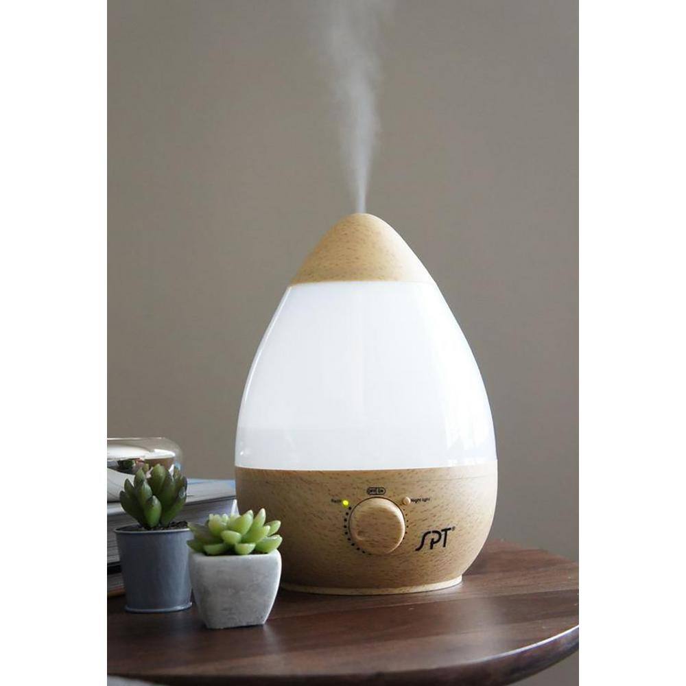 SPT Ultrasonic Cool Mist Humidifier with Fragrance Diffuser (Wood Grain) SU-2550GN