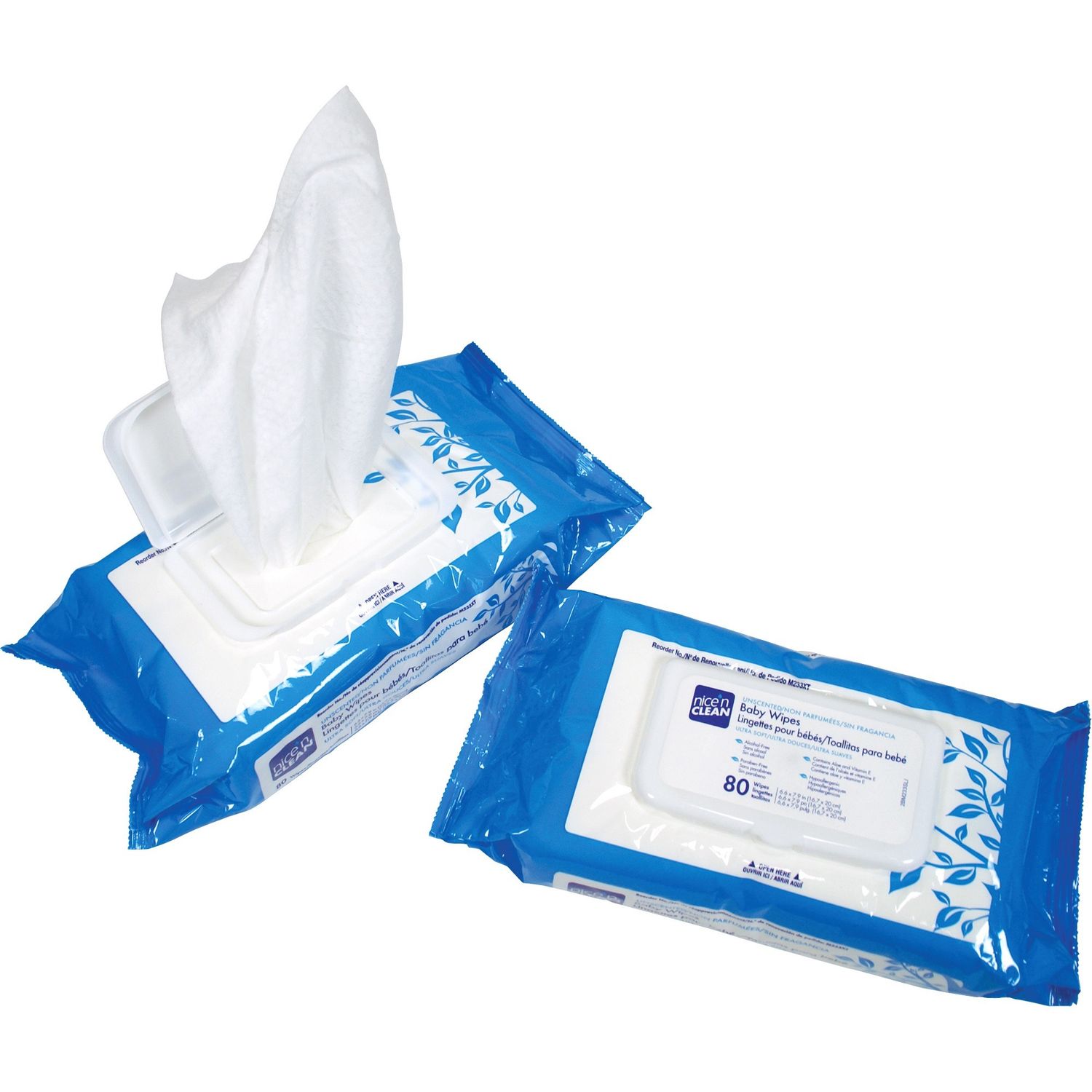 Nice Pak Nice'N Clean Unscented Baby Wipes by PDI Healthcare NICPNCW077233