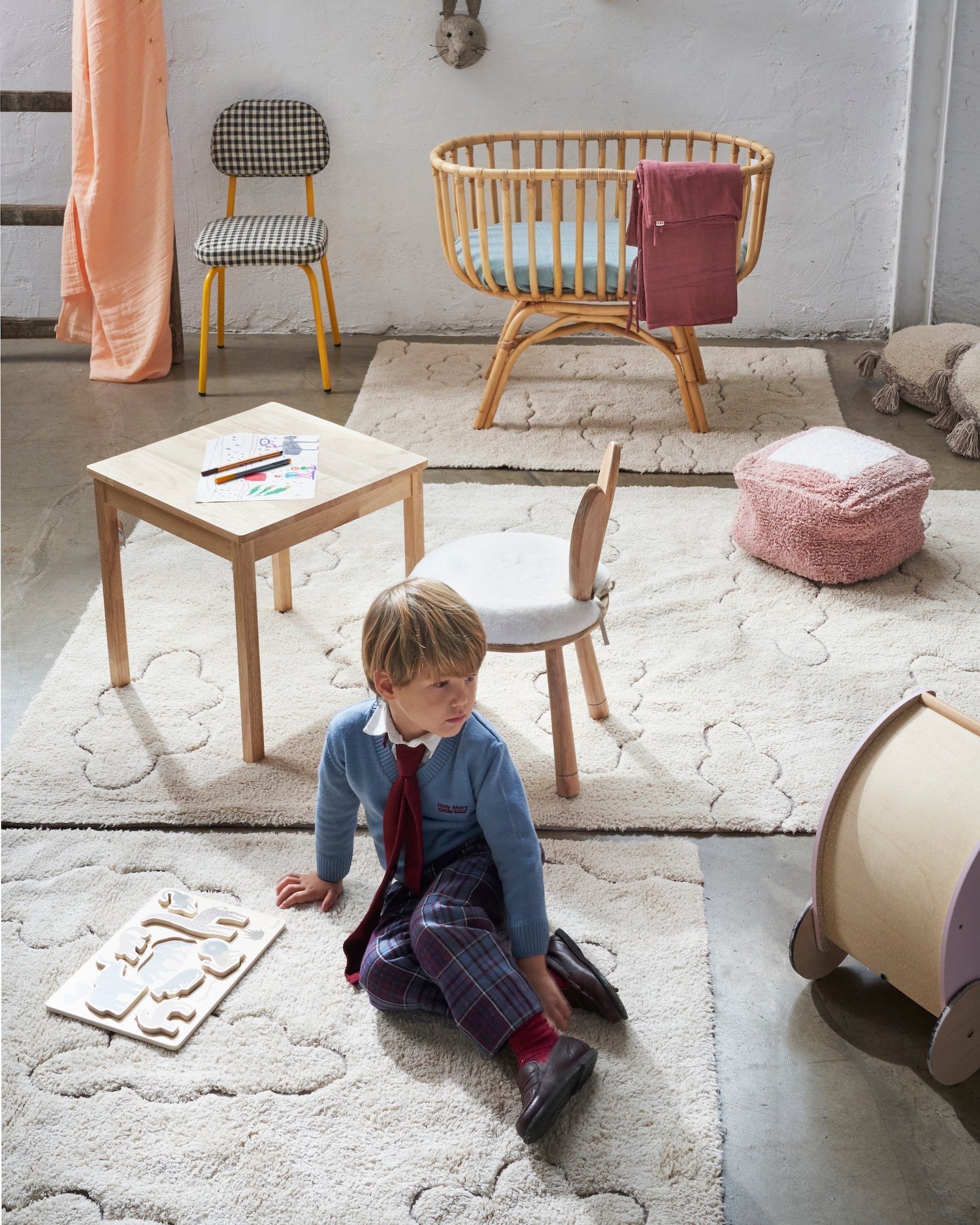 Rugcycled Clouds Rug