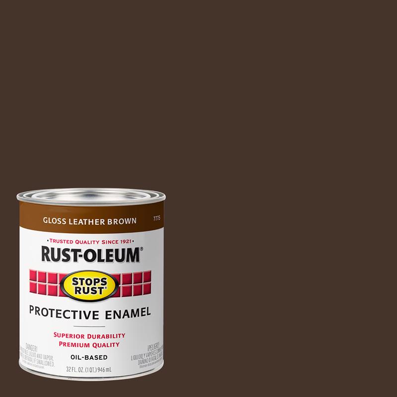 PAINT QT LEATHER BRN R-O