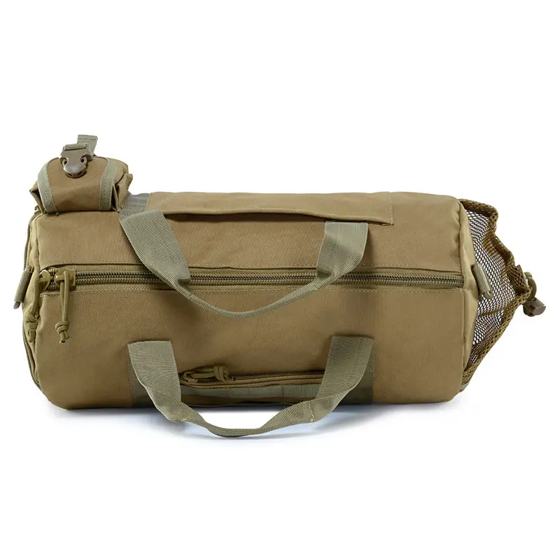 Wholesale Outdoor sports camouflage climbing hiking barrel bag attack backpack tactical outdoor travel Cross Body Handbag