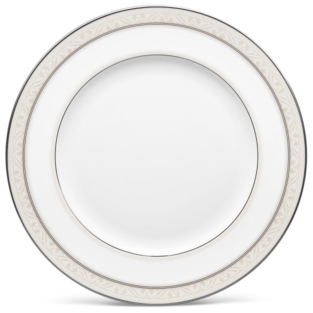 Noritake Montvale Platinum Set Of 4 Dinner Plates