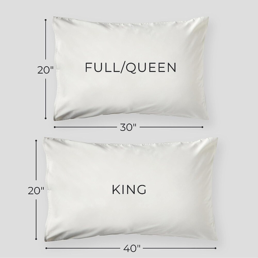 Shuteye Supply Pillow Case Set  2.5 Collection  20 x 30 Inch  Anthracite