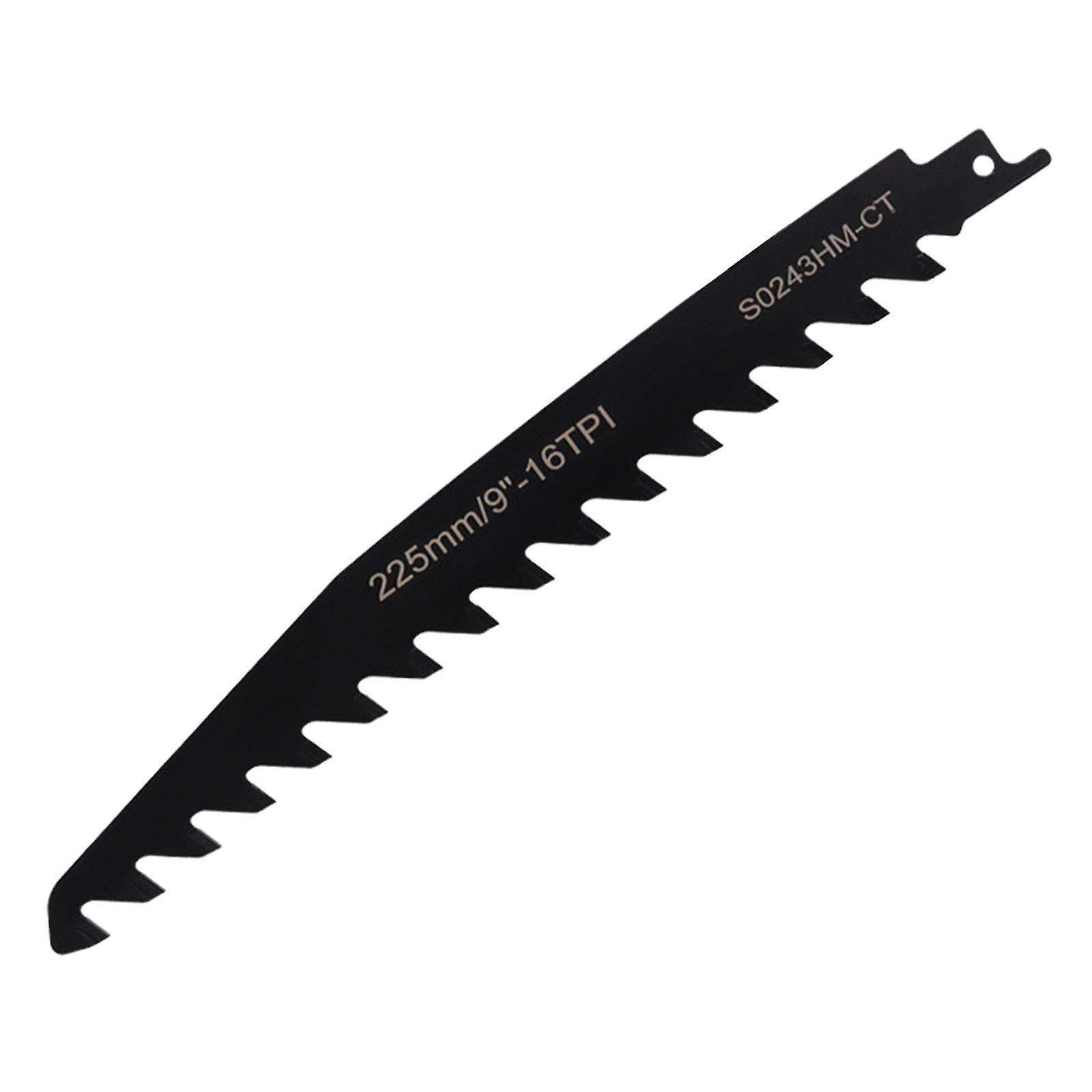 Wood Pruning Reciprocating Saw Blade For Chipboard Aerated Concrete Plaster 225mm