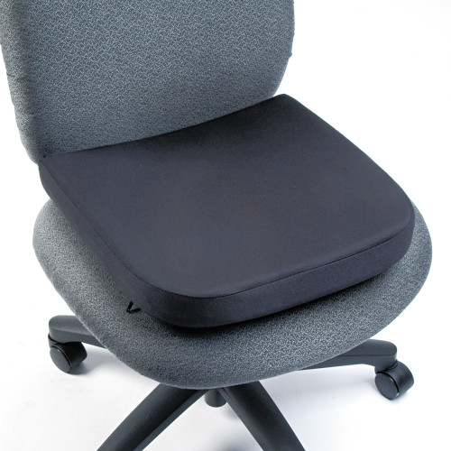 Kensington Memory Foam Seat Rest， 13.5 x 14.5 x 2， Black (82024)