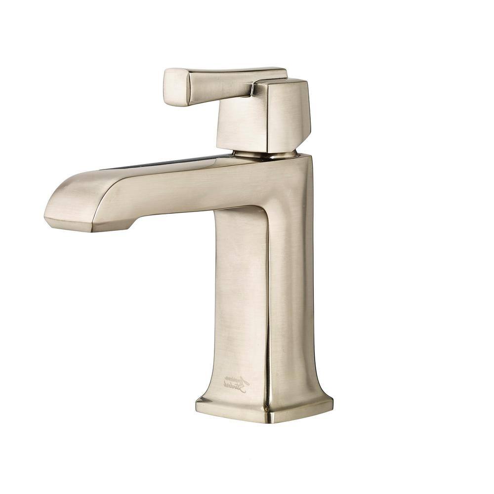 American Standard Townsend Single Hole Single-Handle Bathroom Faucet with Speed Connect Drain in Brushed Nickel 7353101.295