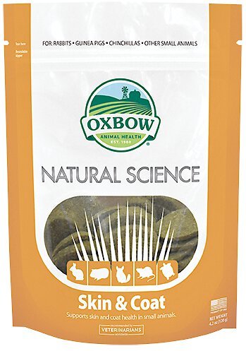 Oxbow Natural Science Skin and Coat Small Animal Supplement